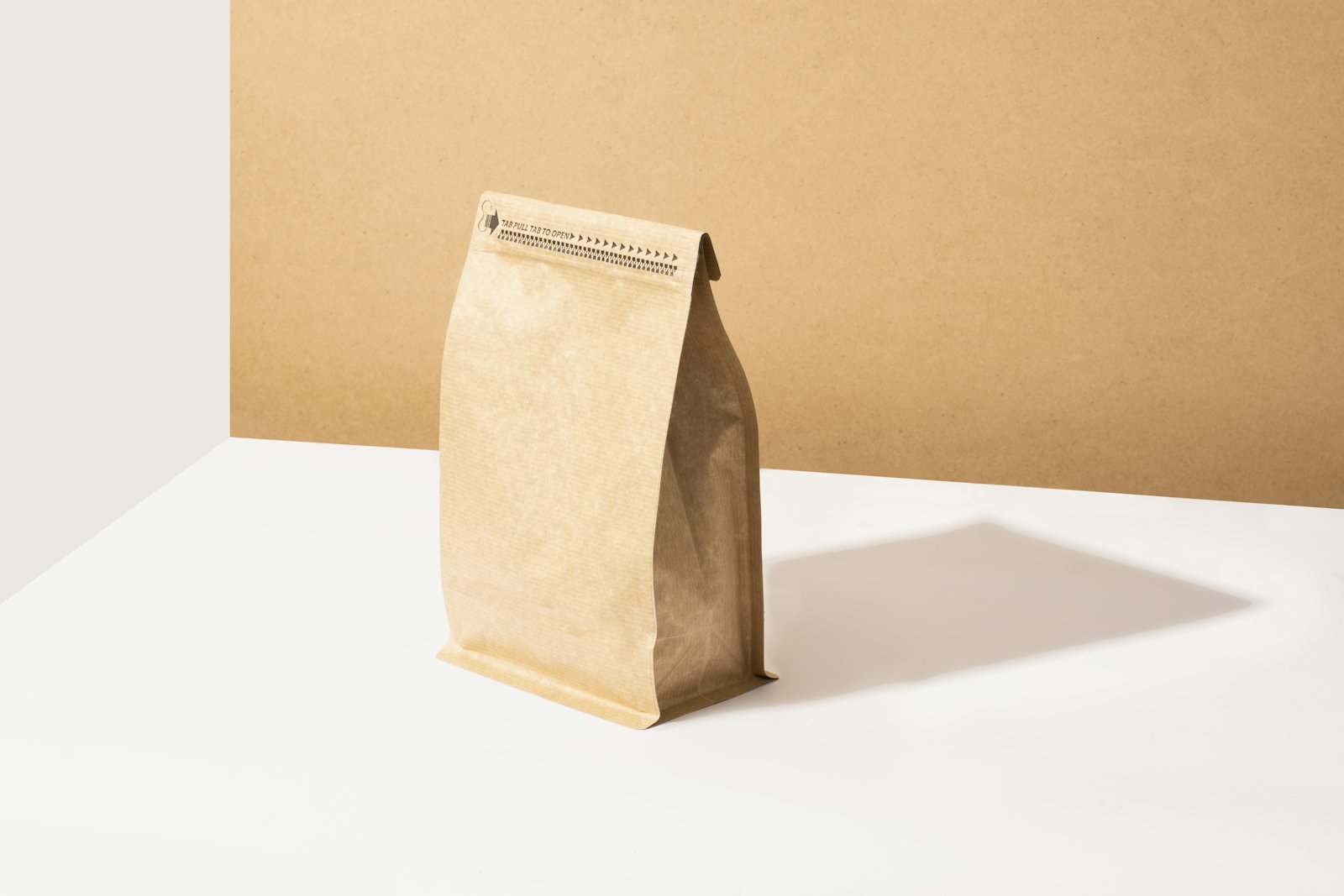 Kraft paper bread bag